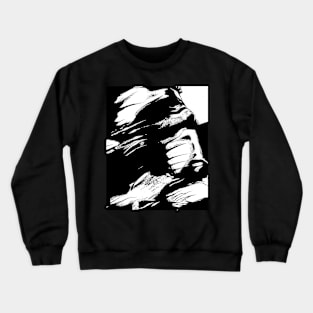 Waves abstract Crewneck Sweatshirt